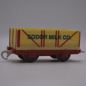 Thomas & Friends Sodor Milk Co Train Cargo Car Trackmaster Mr Jolly's Chocolate